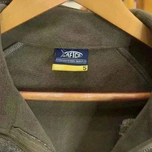 AFTCO Vista Performance 1/4 Zip Long Sleeve Sweater  Fleece Men's Size Small‎ - Picture 3 of 6